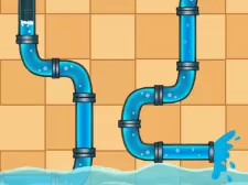 Puzzle de tuyau d'eau à la maison